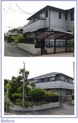 塗り替えbefore